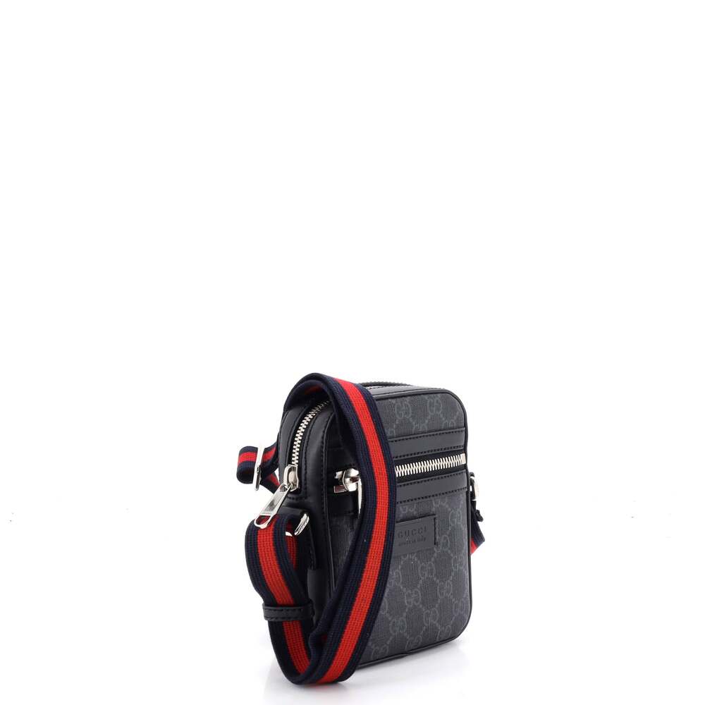 Gucci Web Strap Front Zip Messenger Bag #260867G83B - Picture 2 of 7